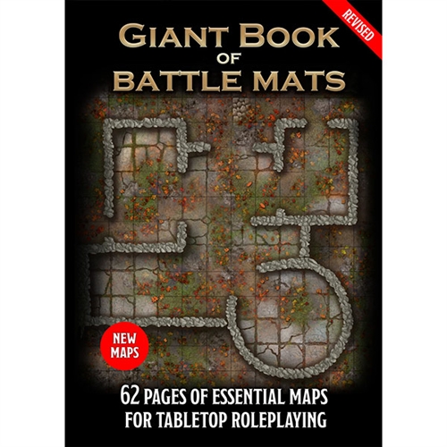 Giant Book of Battle Maps Revised 2023 (DnD 5e Kompatibel)